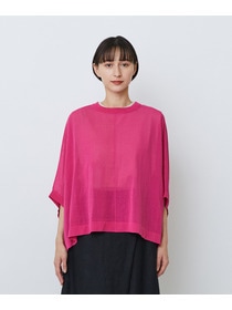 【LOISIR】【2WAY】エステル和紙天竺ケープライクカーディガン 詳細画像 グレー 32