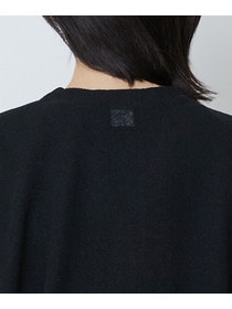 【LOISIR】コットンリネンダブルジャカードカーディガン 詳細画像 ブラック 16