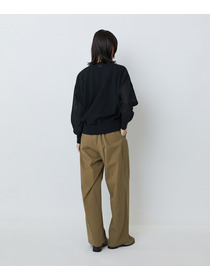 【LOISIR】コットンリネンダブルジャカードカーディガン 詳細画像 ブラック 8