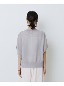 【LOISIR】コットンリネンダブルジャカードプルオーバー 詳細画像 ブラック 11