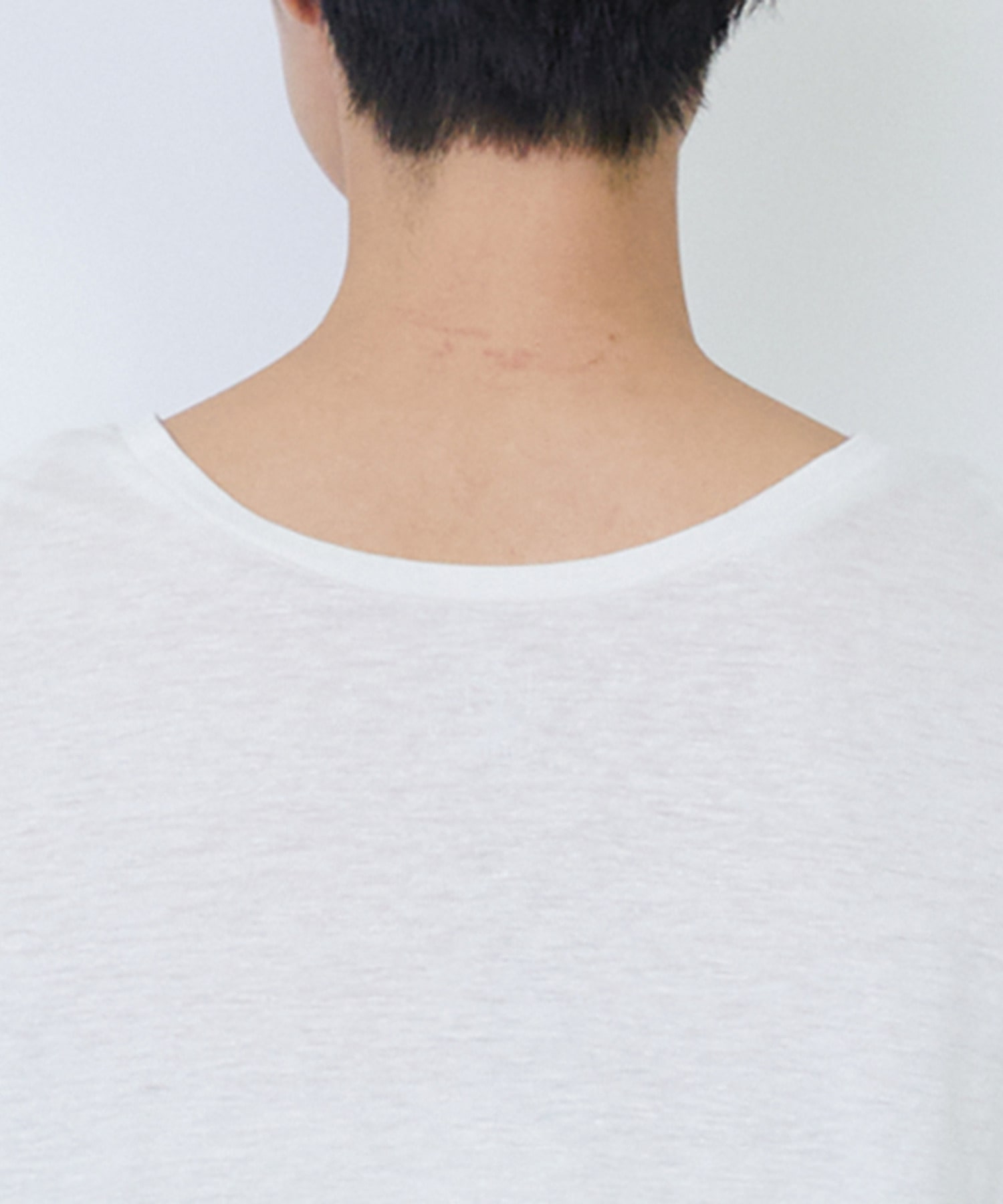 【LOISIR】リネンレーヨン天竺ノースリーブプルオーバー 詳細画像 ブラック 12