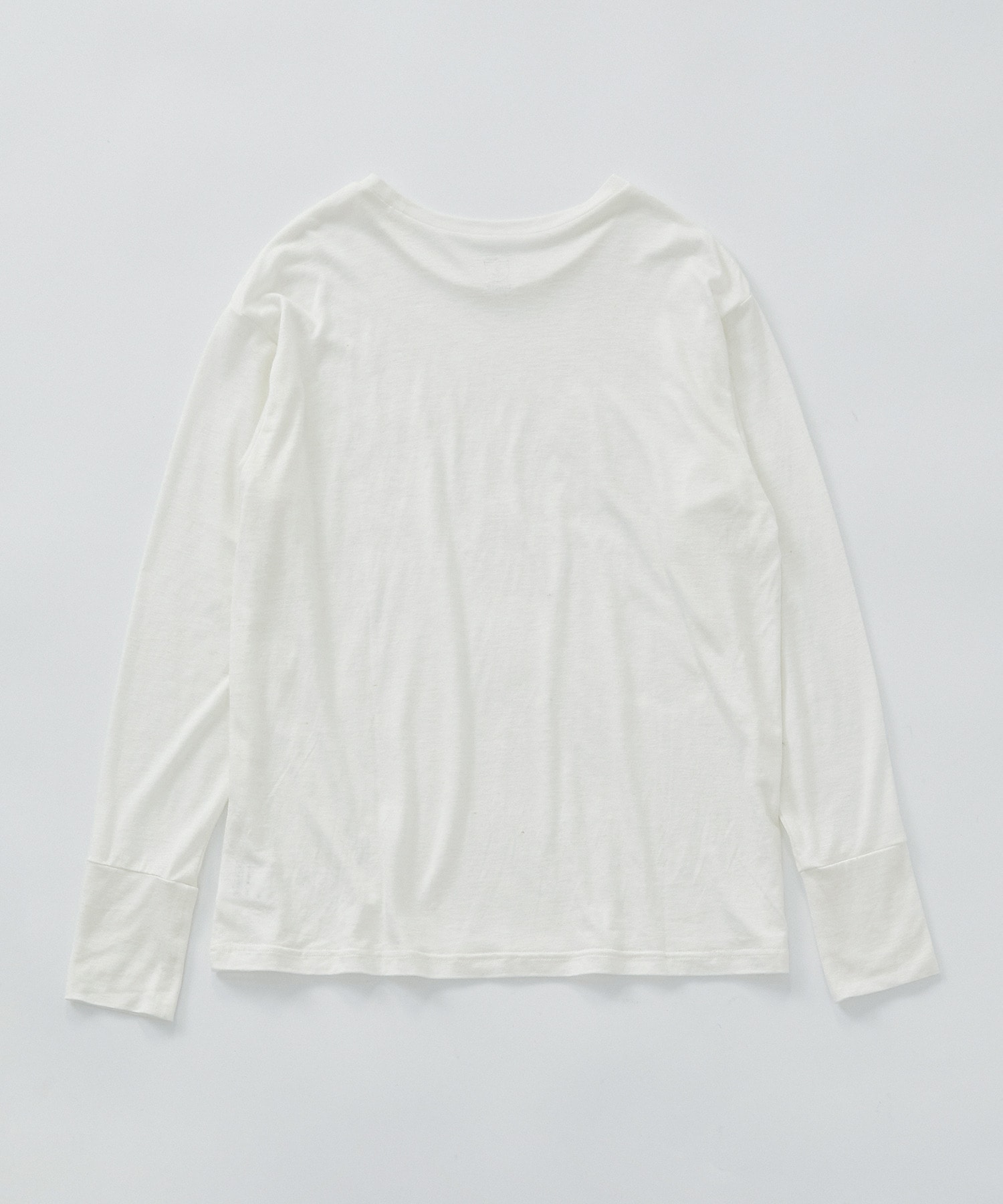 【LOISIR】リネンレーヨン天竺クルーネックプルオーバー 詳細画像 ブラック 5