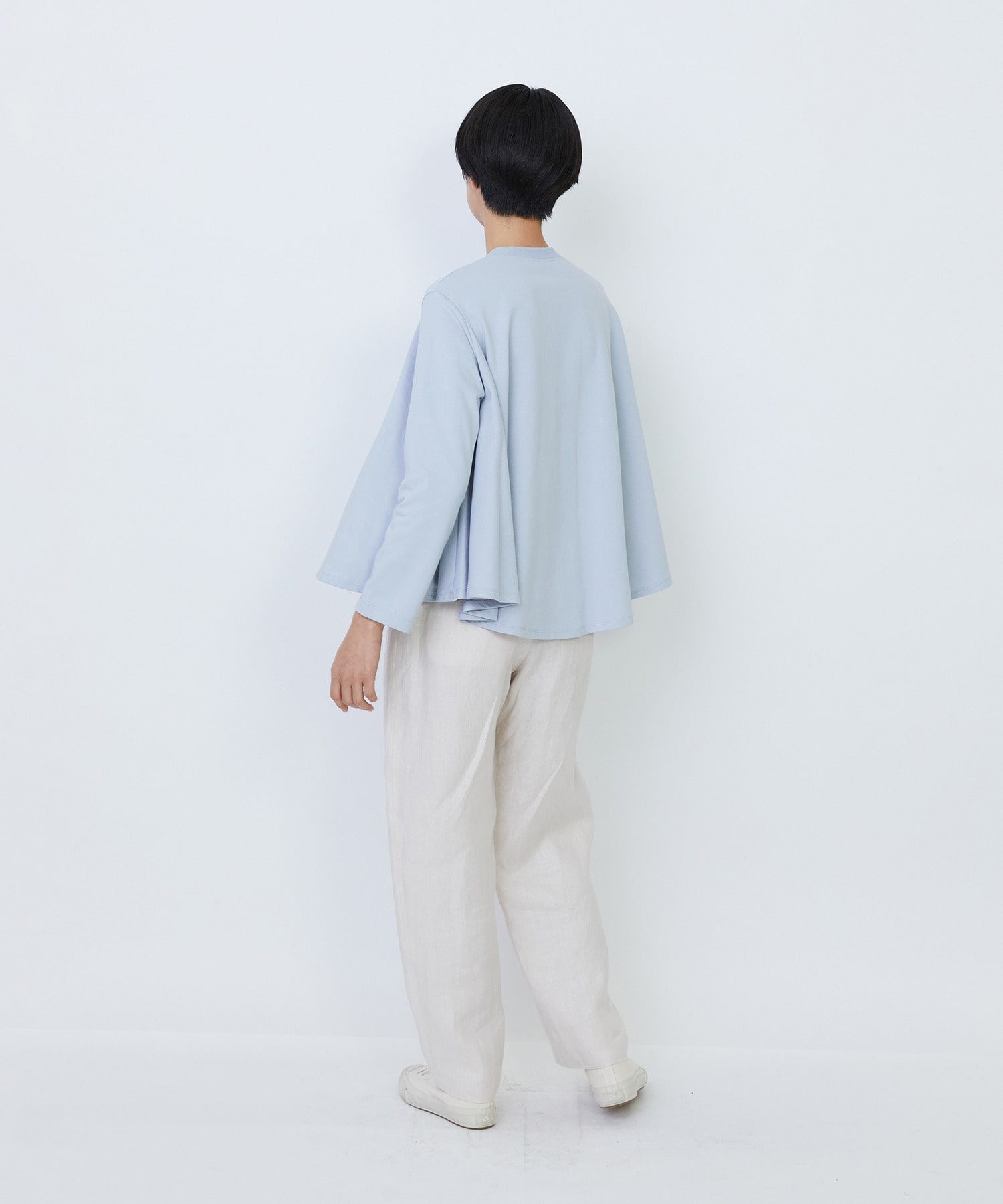 【LOISIR】サーキュラーフレアープルオーバー 詳細画像 ストライプ 3