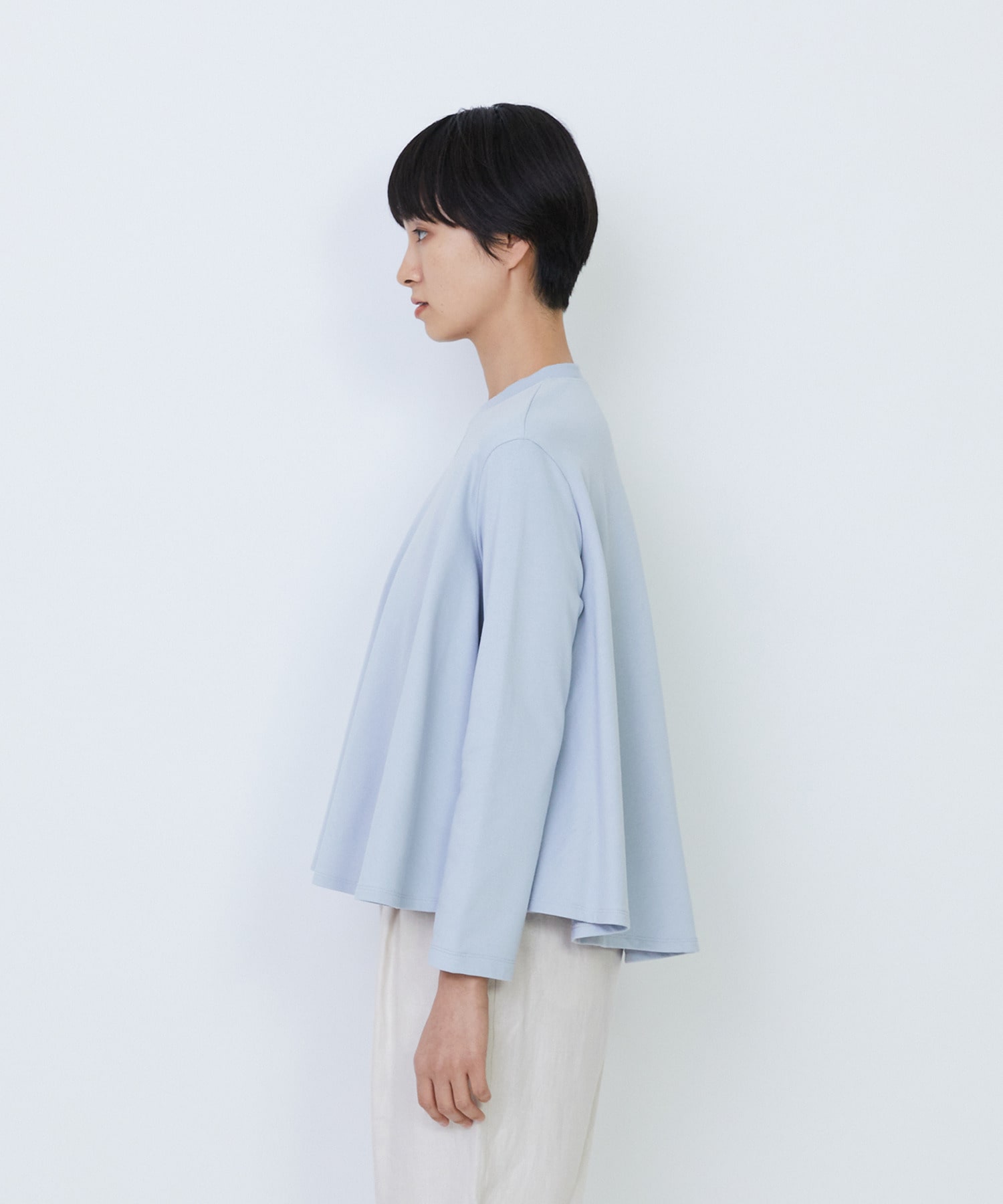 【LOISIR】サーキュラーフレアープルオーバー 詳細画像 ストライプ 9