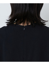 【LOISIR】コットン天竺ノースリーブプルオーバー 詳細画像 ブラック 20