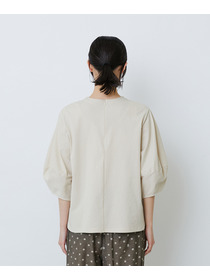 【LOISIR】コットン天竺ボトルスリーブプルオーバー 詳細画像 ベージュ 15