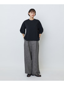 【LOISIR】コットン天竺ボトルスリーブプルオーバー 詳細画像 ベージュ 7