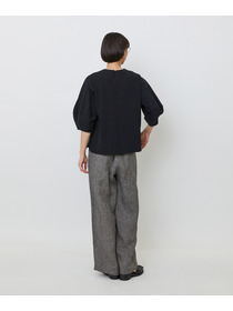 【LOISIR】コットン天竺ボトルスリーブプルオーバー 詳細画像 ベージュ 9