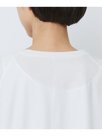 【LOISIR】コットン強撚天竺Aラインプルオーバー 詳細画像 ブラック 20