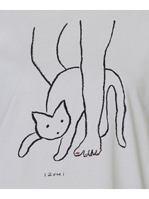 【LOISIR】【5/11 10:00販売開始】【アーティストコラボ】LOISIR&times;塩川いずみ イラストプリントTシャツ 詳細画像 チャコールグレー 17