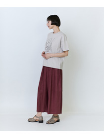 【LOISIR】【5/11 10:00販売開始】【アーティストコラボ】LOISIR&times;塩川いずみ イラストプリントTシャツ 詳細画像 チャコールグレー 5