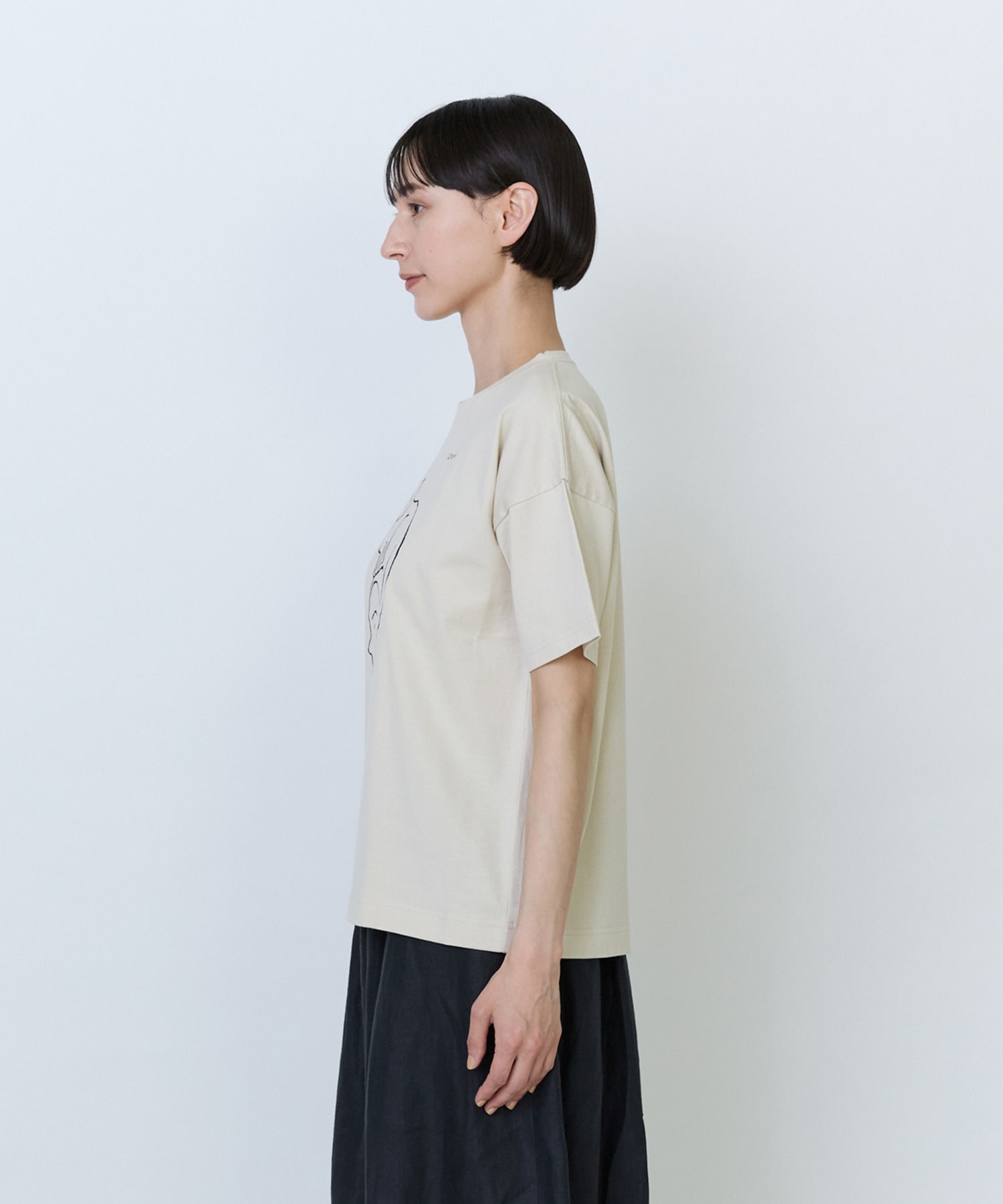 【LOISIR】【5/11 10:00販売開始】【アーティストコラボ】LOISIR&times;塩川いずみ イラストプリントTシャツ 詳細画像 チャコールグレー 11