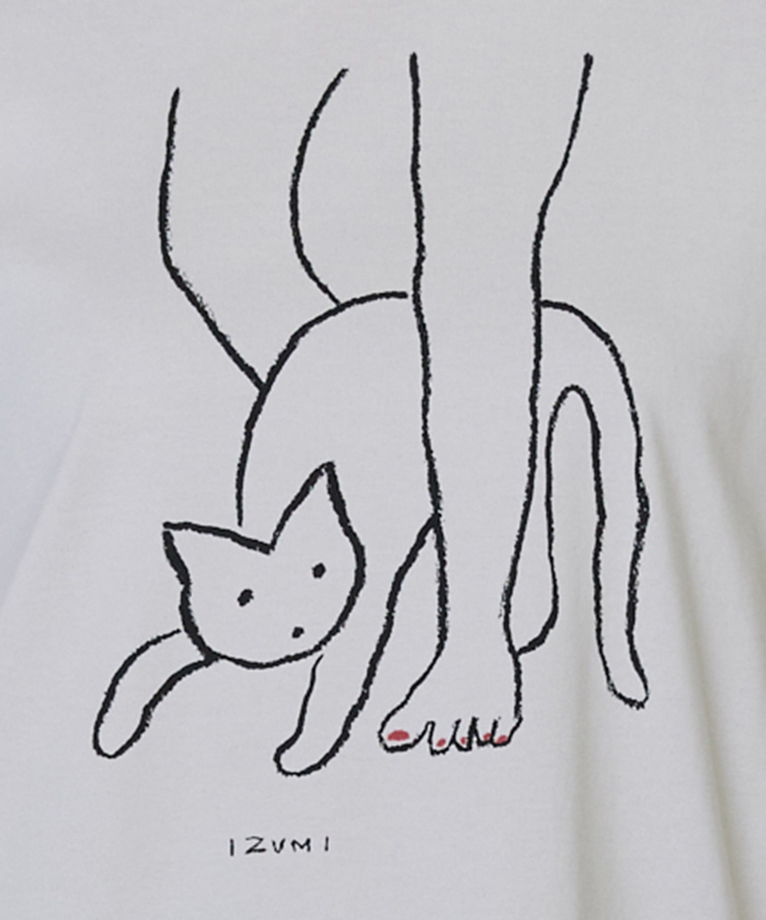【LOISIR】【5/11 10:00販売開始】【アーティストコラボ】LOISIR&times;塩川いずみ イラストプリントTシャツ 詳細画像 チャコールグレー 17