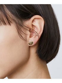 【LOISIR】【アーティストコラボ】TORANEKOBONBON CATピアス 詳細画像 ゴールド 1