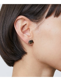 【LOISIR】【アーティストコラボ】TORANEKOBONBON CATピアス 詳細画像 ゴールド 2