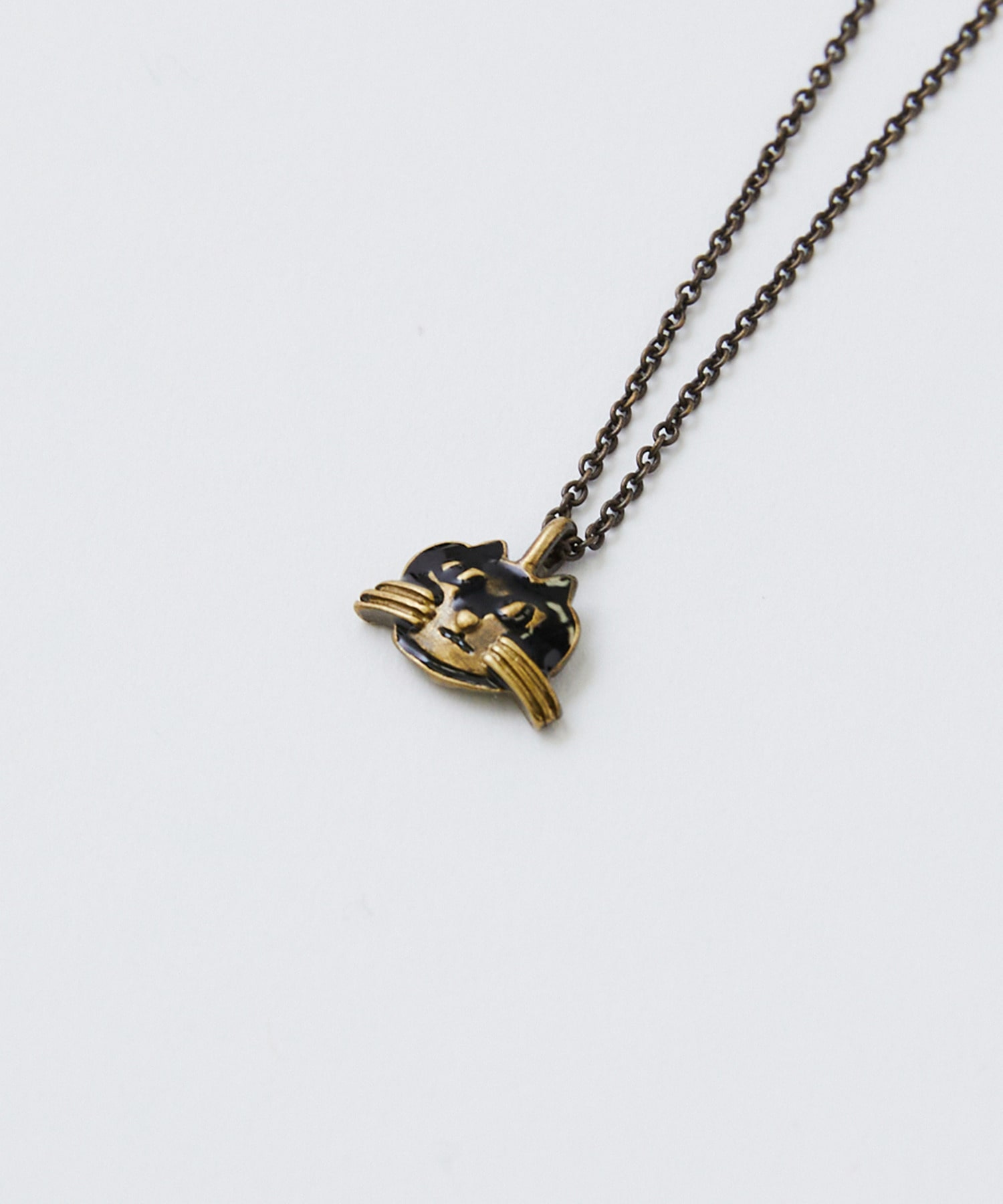 【LOISIR】【アーティストコラボ】LOISIR&times;TORANEKOBONBON ドラ猫ペンダント 詳細画像 ゴールド 2