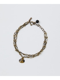 【LOISIR】【アーティストコラボ】TORANEKOBONBON CATブレスレット 詳細画像 ゴールド 1