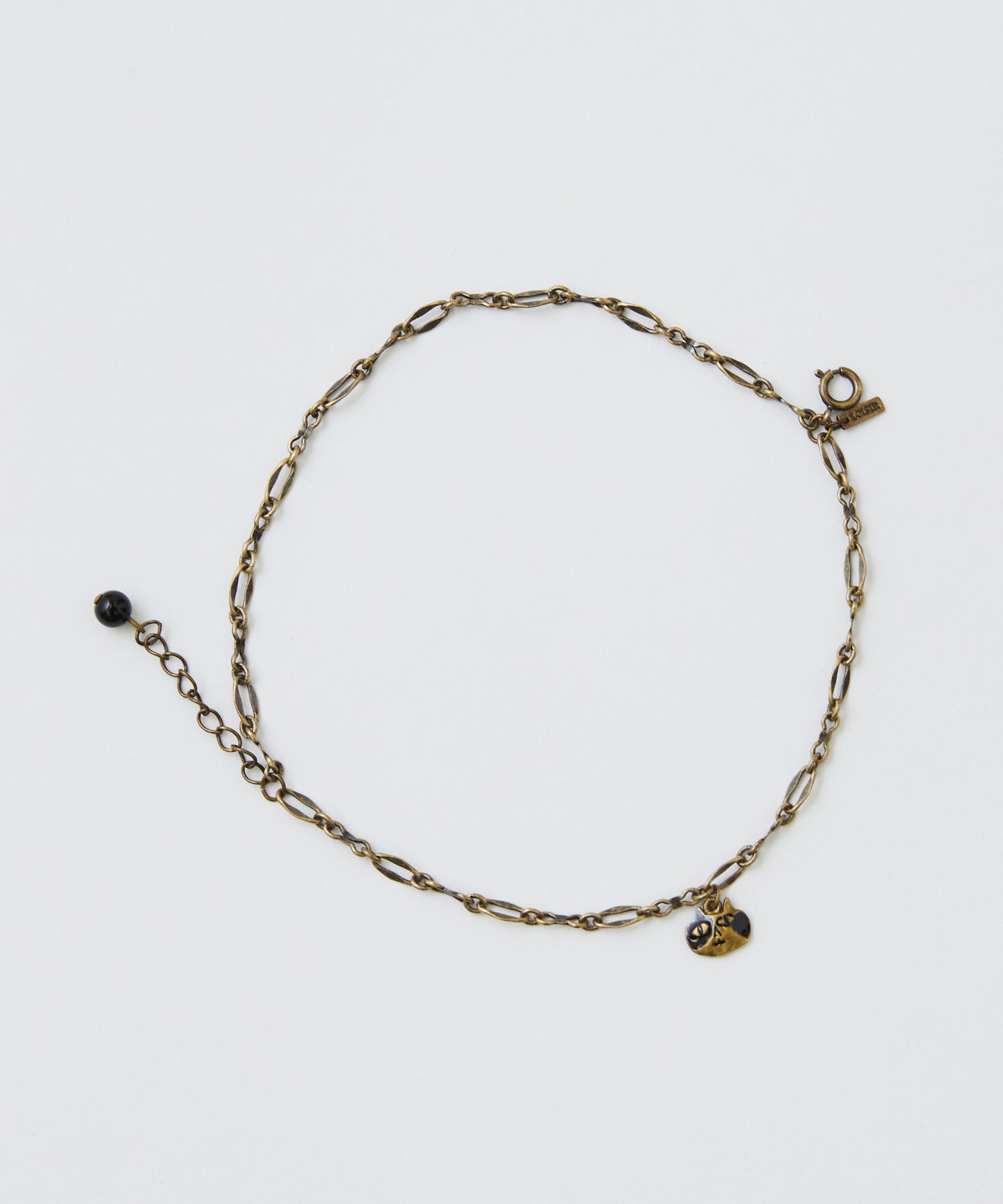 【LOISIR】【アーティストコラボ】TORANEKOBONBON CATブレスレット 詳細画像 ゴールド 2