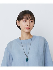 【LOISIR】ぶどうモチーフネックレス 詳細画像 グリーン 2