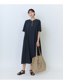 【LOISIR】【5/11 10:00販売開始】【アーティストコラボ】LOISIR&times;塩川いずみ イラストプリントトートバッグ 詳細画像 グレー 1