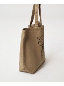 【LOISIR】【5/11 10:00販売開始】【アーティストコラボ】LOISIR&times;塩川いずみ イラストプリントトートバッグ 詳細画像 グレー 6