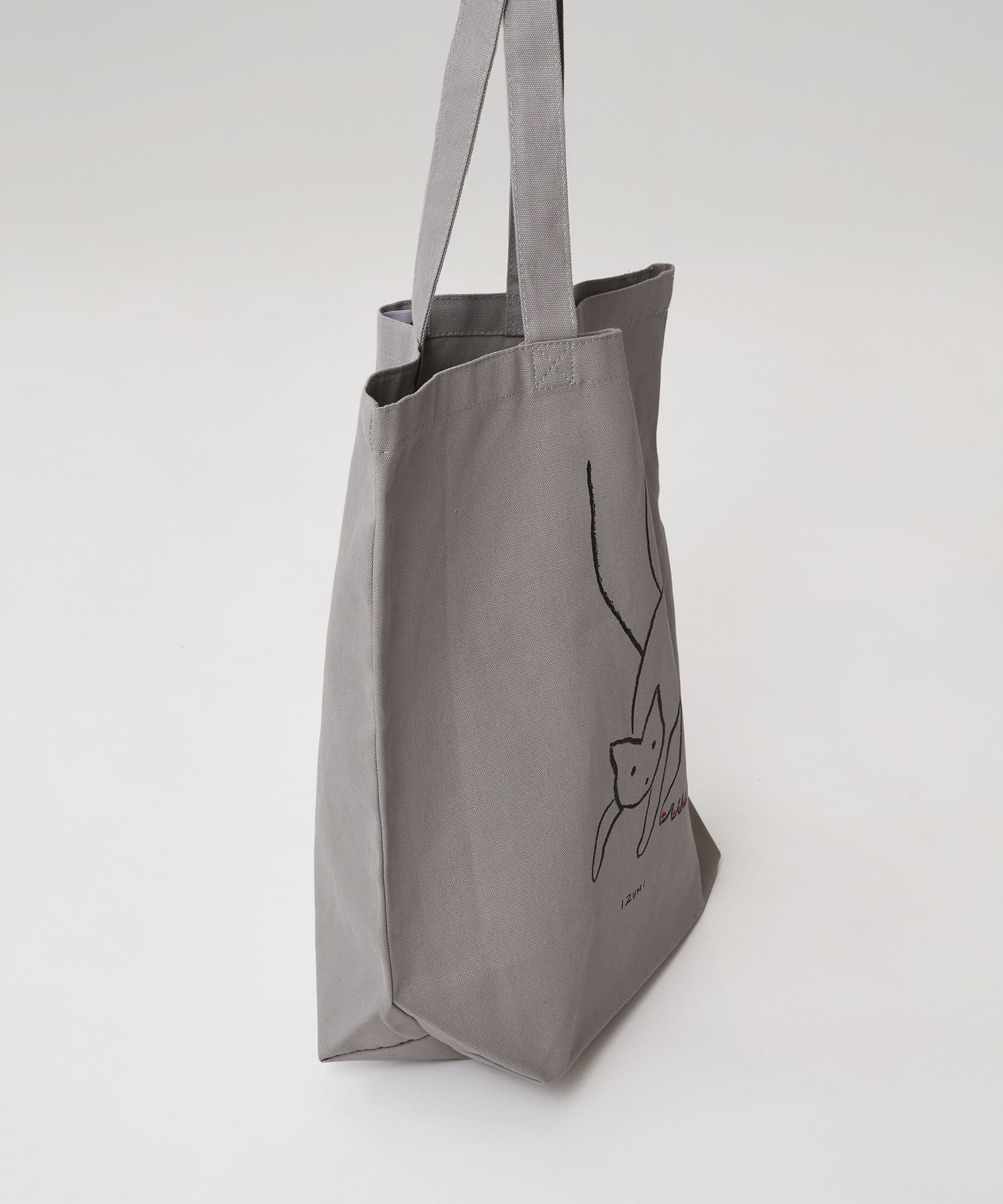 【LOISIR】【5/11 10:00販売開始】【アーティストコラボ】LOISIR&times;塩川いずみ イラストプリントトートバッグ 詳細画像 グレー 9