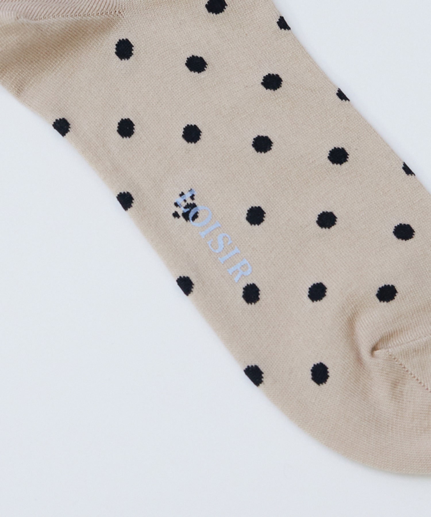 【LOISIR】ドット柄ソックス 詳細画像 ブラック 10