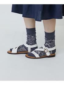 【LOISIR】【アーティストコラボ】LOISIR&times;TORANEKOBONBON 総柄ソックス 詳細画像 ピンク 4