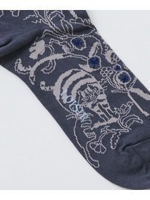 【LOISIR】【アーティストコラボ】LOISIR&times;TORANEKOBONBON 総柄ソックス 詳細画像 ピンク 8