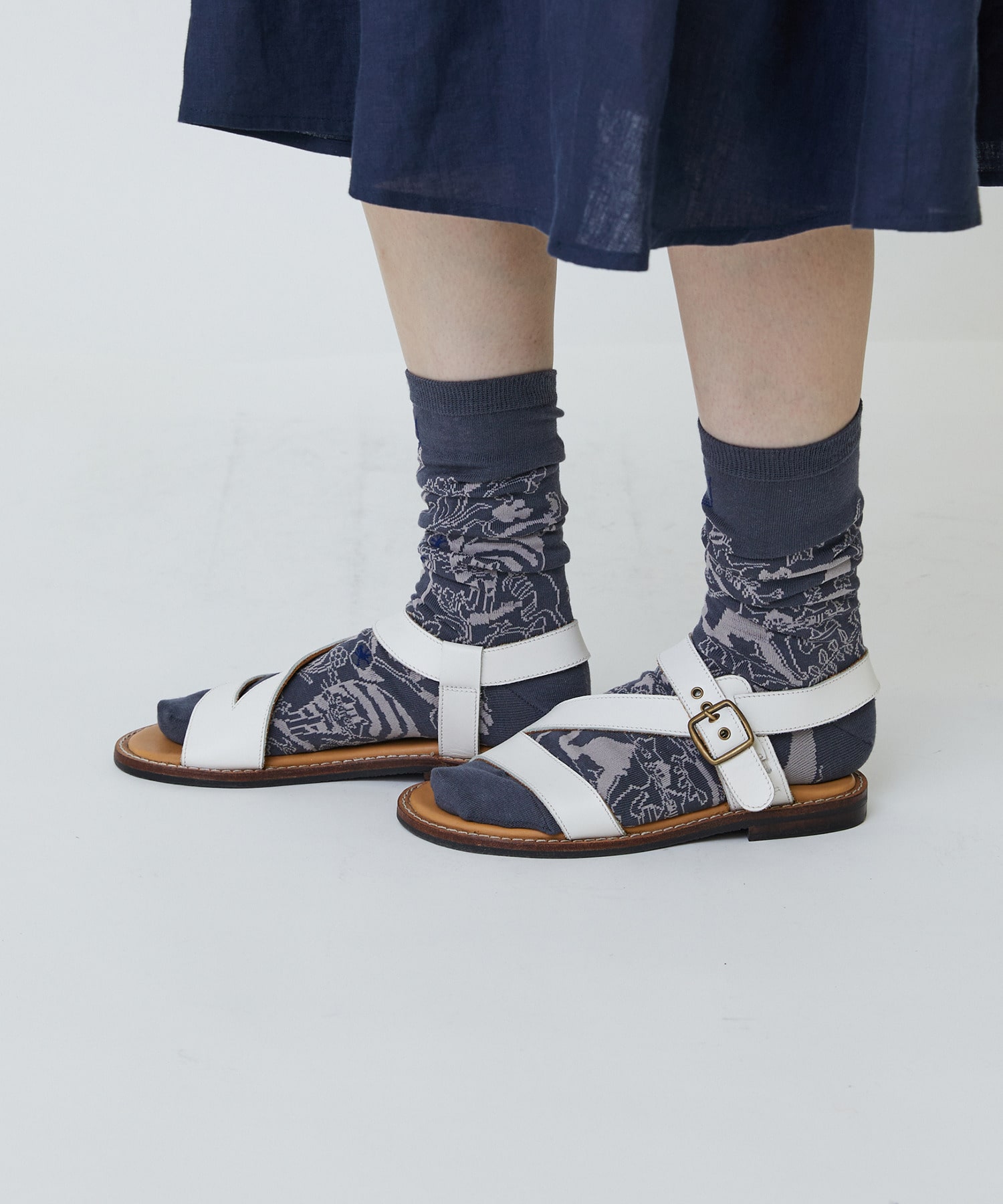 【LOISIR】【アーティストコラボ】LOISIR&times;TORANEKOBONBON 総柄ソックス 詳細画像 ピンク 4