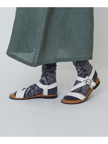 【LOISIR】ストラップサンダル 詳細画像 ブラック 2