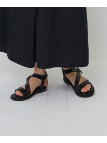 【LOISIR】ストラップサンダル 詳細画像 ブラック 3