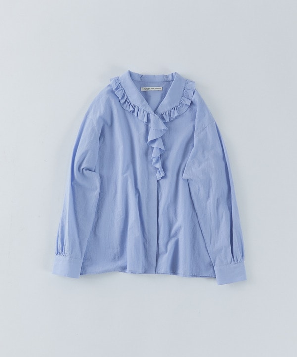 【congés payés】60/ローンフリルシャツ