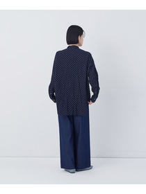 【congés payés】クリンクル加工2wayシャツ 詳細画像 ドット 18