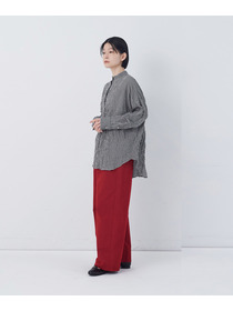 【congés payés】クリンクル加工2wayシャツ 詳細画像 ドット 2