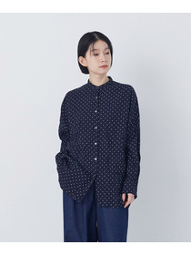 【congés payés】クリンクル加工2wayシャツ 詳細画像 ドット 20