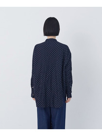 【congés payés】クリンクル加工2wayシャツ 詳細画像 ドット 23