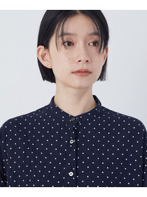 【congés payés】クリンクル加工2wayシャツ 詳細画像 ドット 24