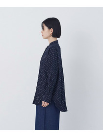 【congés payés】クリンクル加工2wayシャツ 詳細画像 ドット 31