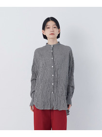 【congés payés】クリンクル加工2wayシャツ 詳細画像 ドット 5