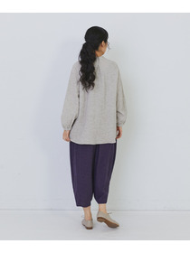 【congés payés】ワッフルスタンドカラーシャツ 詳細画像 ブラック系その他 3