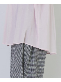 【congés payés】モスリンラウンドタックブラウス 詳細画像 ブラック 25