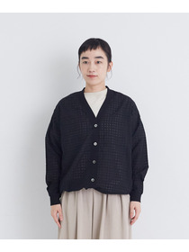 【congés payés】シャーリングカーディガンシャツ 詳細画像 ブルー系その他 19