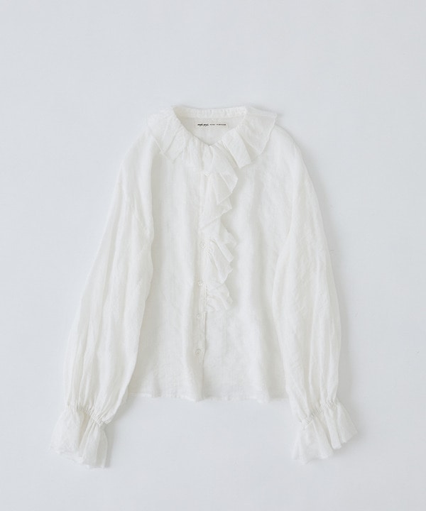 【congés payés】Kanocoさんコラボ　フリルブラウス