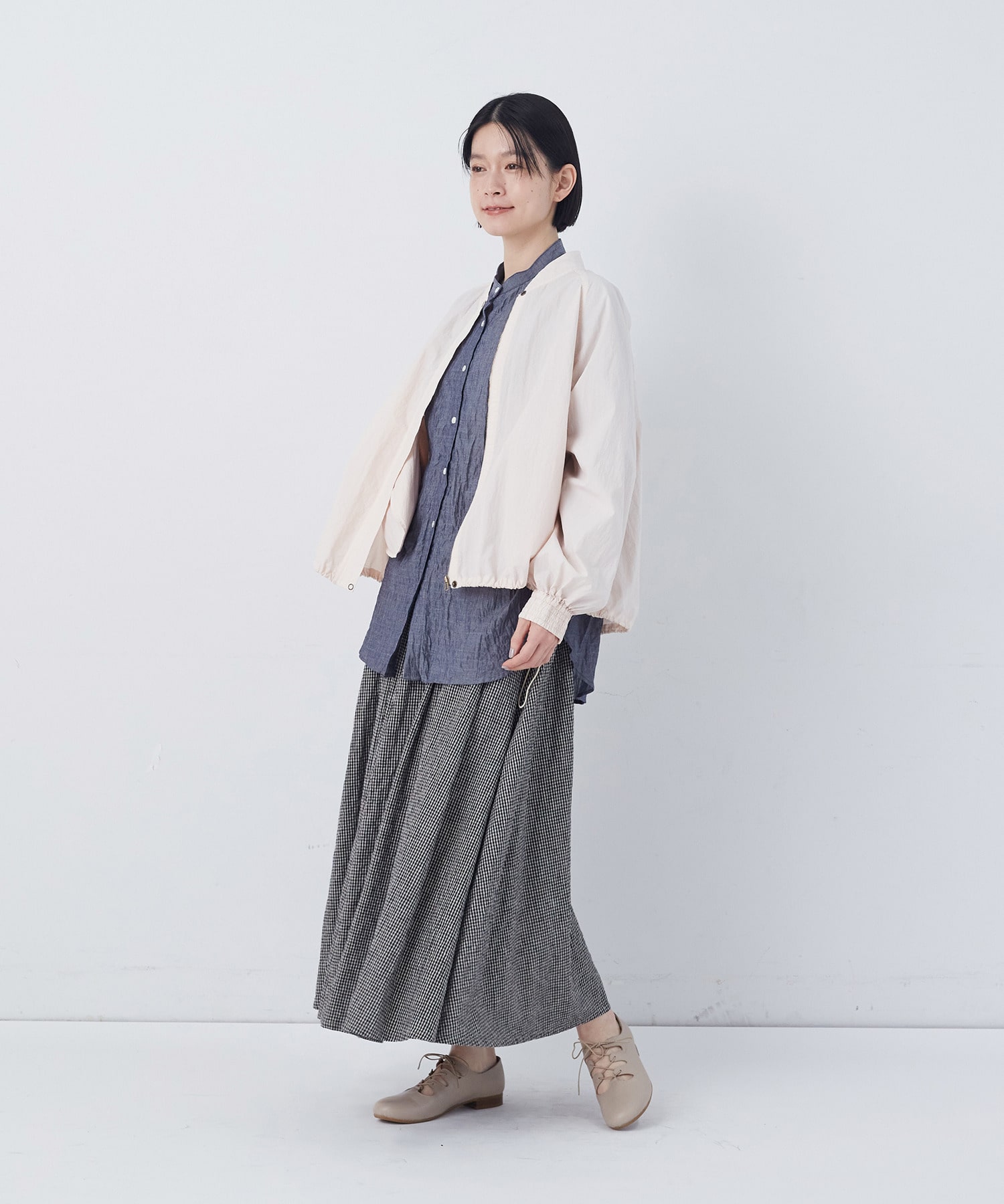 【congés payés】バルーンブルゾン 詳細画像 ベージュ 10