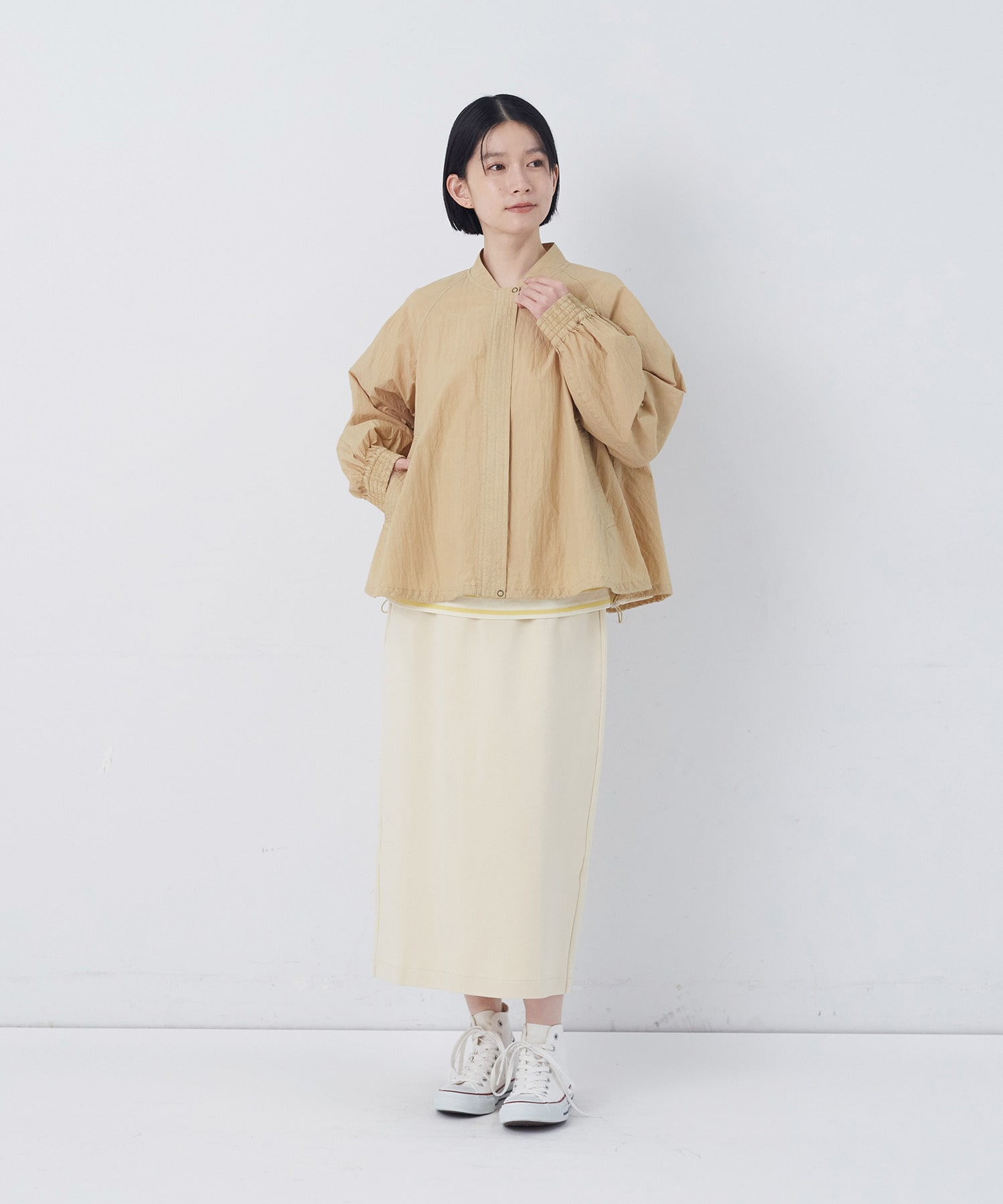 【congés payés】バルーンブルゾン 詳細画像 ベージュ 4