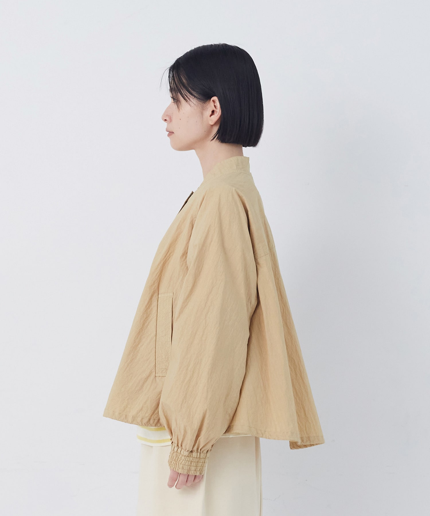 【congés payés】バルーンブルゾン 詳細画像 ベージュ 7