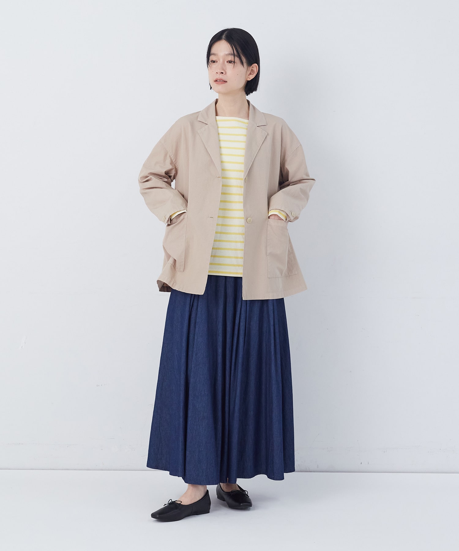 【congés payés】ナイロンウェザージャケット 詳細画像 ベージュ 10