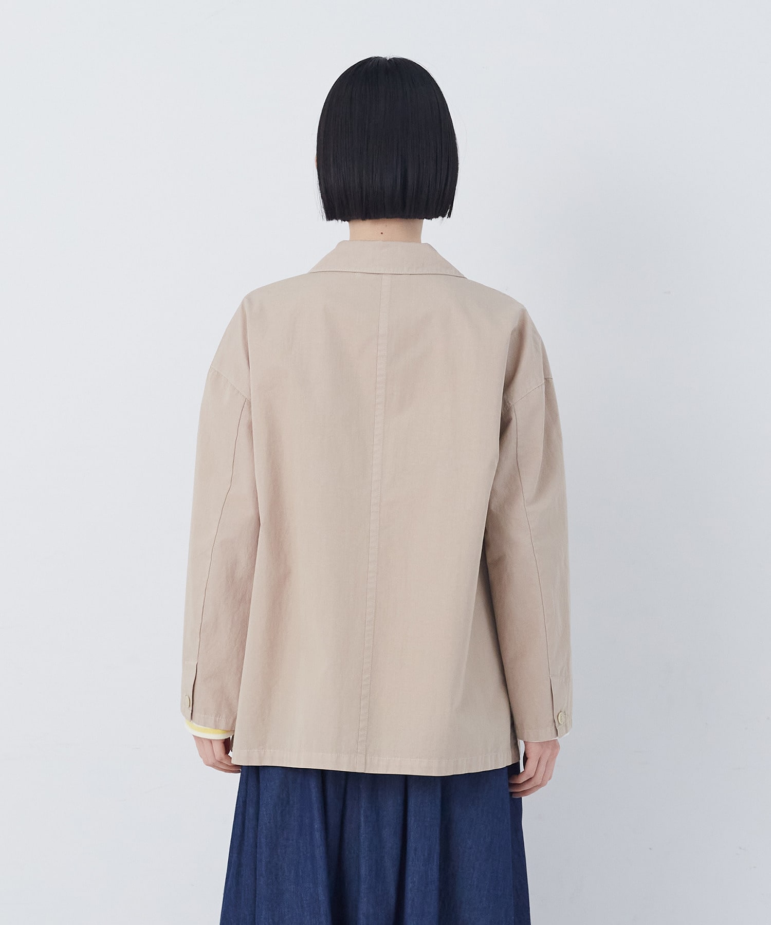 【congés payés】ナイロンウェザージャケット 詳細画像 ベージュ 18