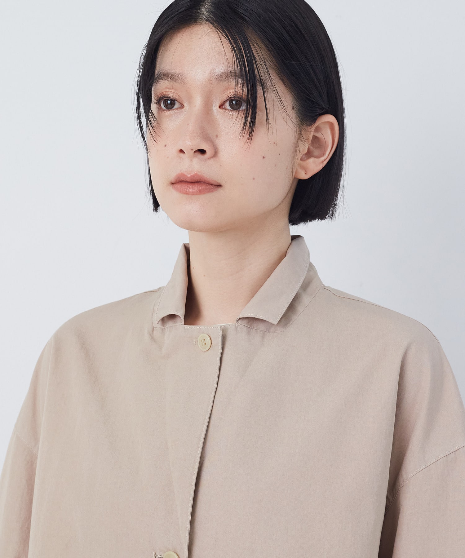 【congés payés】ナイロンウェザージャケット 詳細画像 ベージュ 20